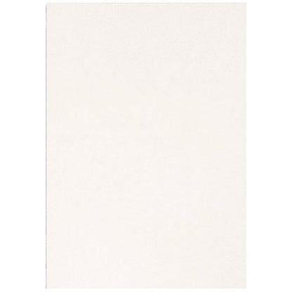 Q-Connect Binding Comb Covers, Leathergrain, White, A4, Pack of 100