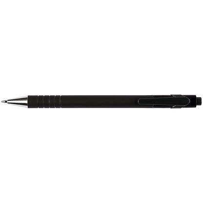 Q-Connect Lamda Ballpoint Pen, Black, Pack of 12