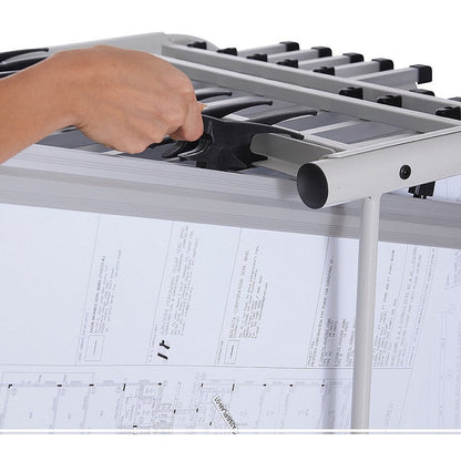 Q-Connect Mobile Plan Storage Trolley, Large, Up to A0