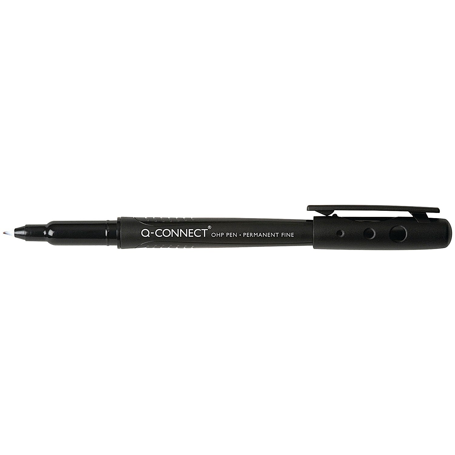 Q-Connect OHP Pen Permanent Fine Black (Pack of 10) Easy2Order : KF01068