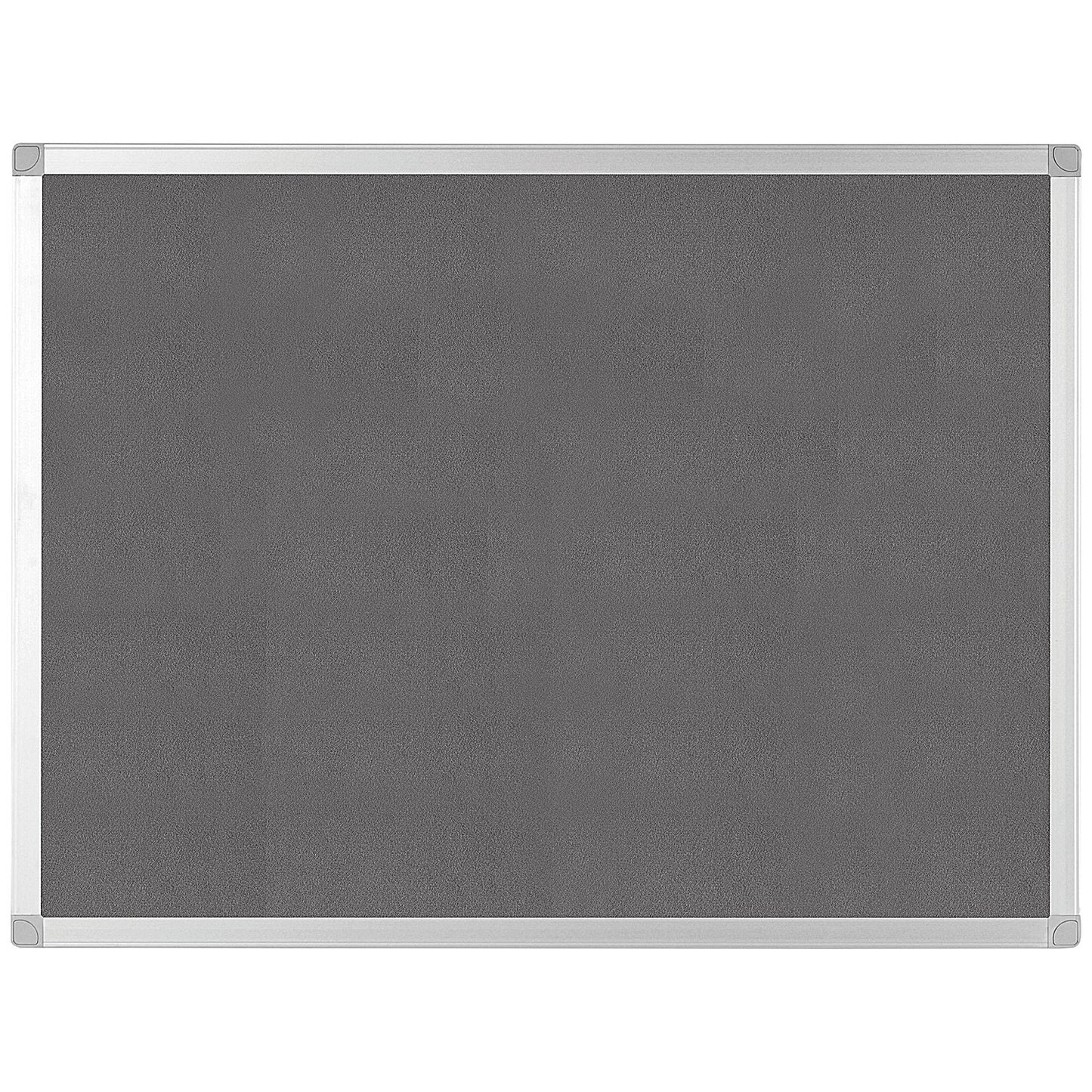 Q-Connect Noticeboard, Aluminium Trim, W900xH600mm, Grey