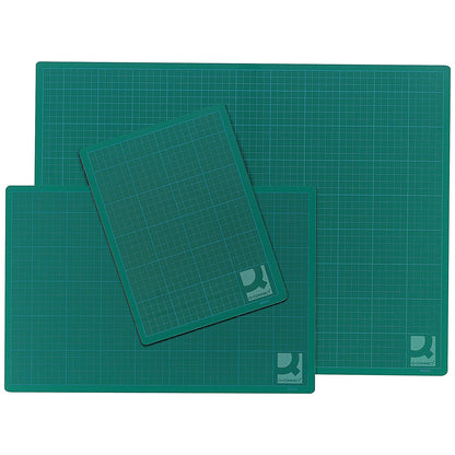 Q-Connect Cutting Mat, Non-Slip PVC, A1, Green