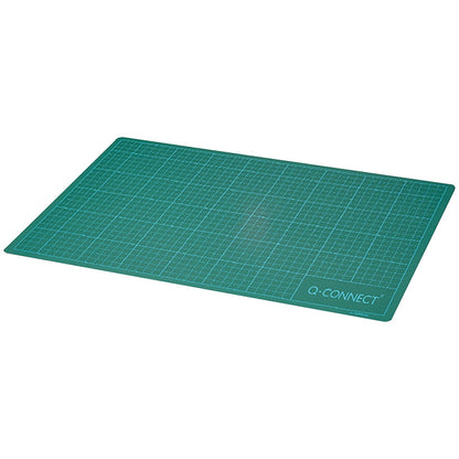 Q-Connect Cutting Mat, Non-Slip PVC, A1, Green Easy2Order : KF01138