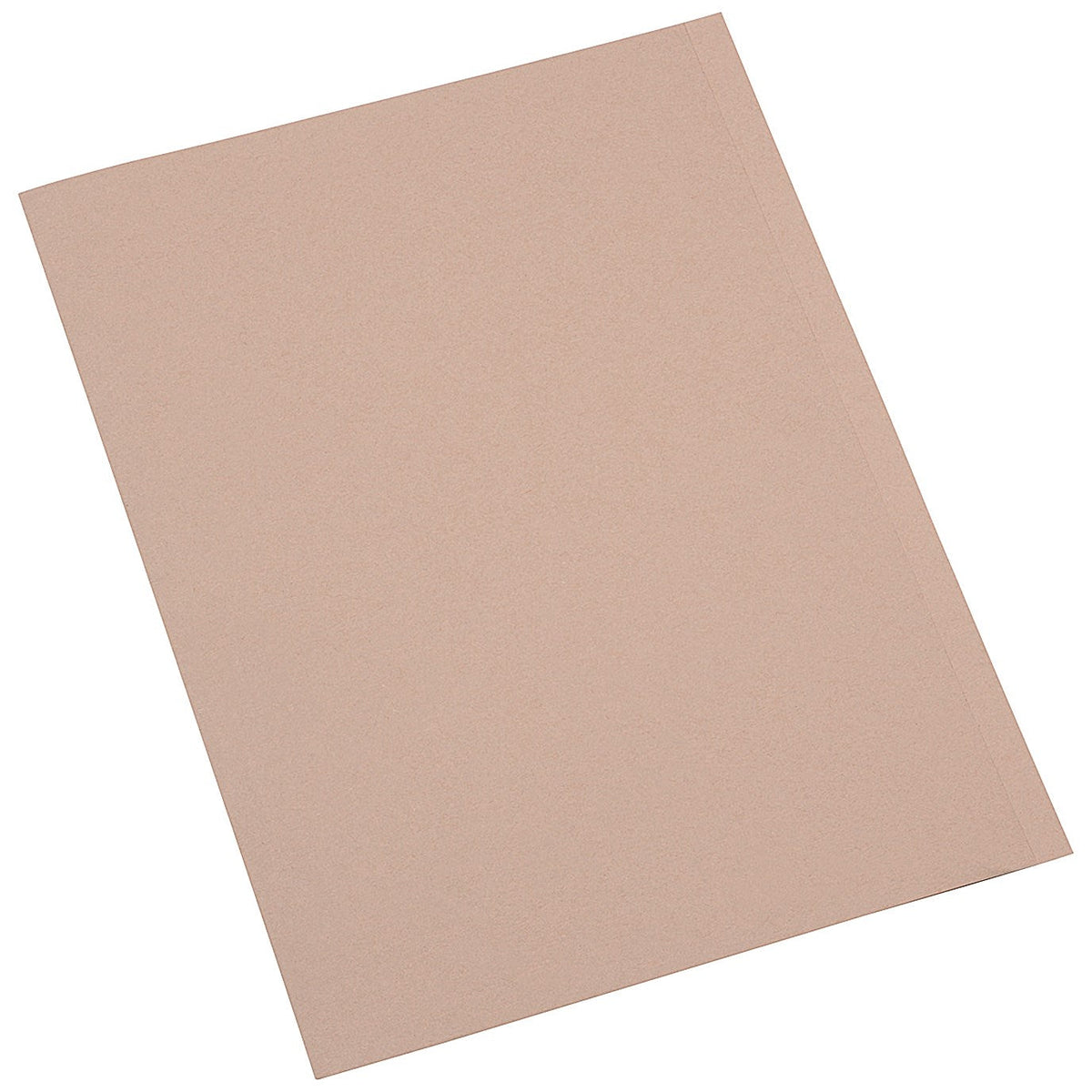 Q-Connect Square Cut Folders, 250gsm, Foolscap, Buff, Pack of 100 ...