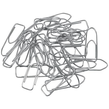 Q-Connect Paperclips No Tear 32mm 100 Per Box (Pack of 10)