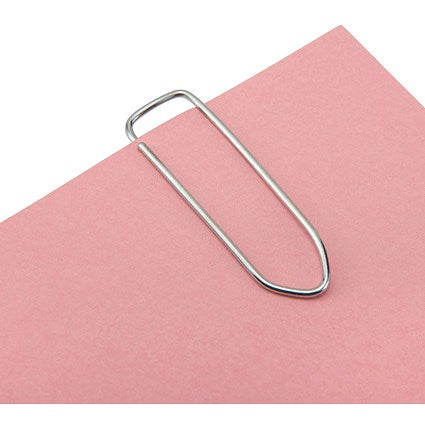 Q-Connect Paperclips No Tear 32mm 100 Per Box (Pack of 10)