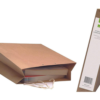Q-Connect Computer Paper Storage Bags, Foolscap, Pack of 25
