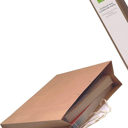 Q-Connect Computer Paper Storage Bags, Foolscap, Pack of 25