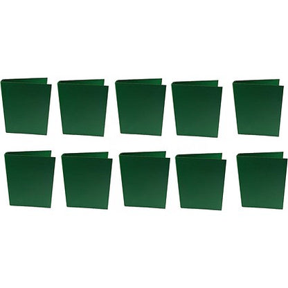 Q-Connect A4 Ring Binder, 2 O-Ring, 25mm Capacity, Green, Pack of 10