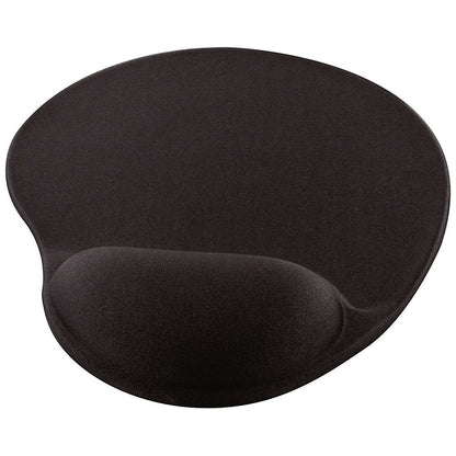Q-Connect Gel Mouse Mat, With Wrist Rest, Grey