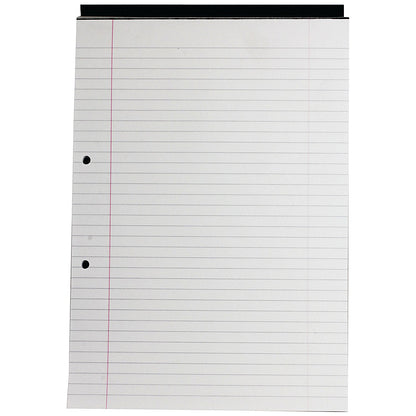 Q-Connect Refill Pad, A4, Ruled with Margin, 160 Pages, Pack of 10