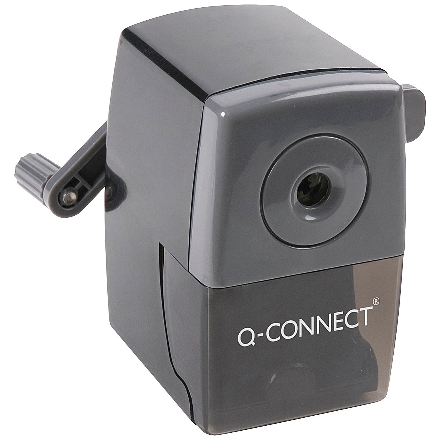 Q-Connect Desktop Pencil Sharpener Black (Autostop feature prevents over sharpening) Easy2Order : KF02291