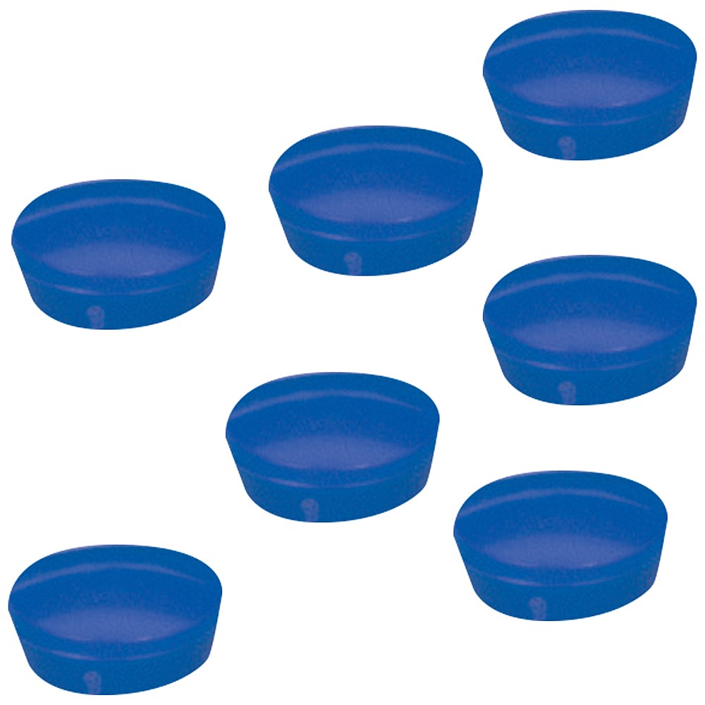 Q-Connect 25mm Magnet, Blue, Pack of 10
