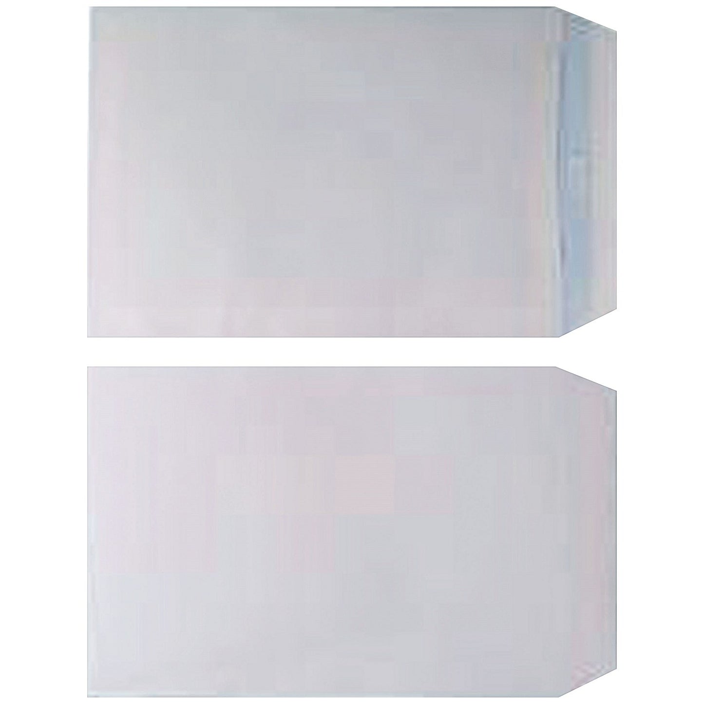 Q-Connect C4 Envelopes, Self Seal, 90gsm, White, 10 Packs of 25