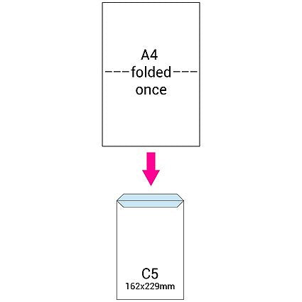 Q-Connect C5 Envelopes Gusset Peel and Seal 120gsm White (125 Pack) Easy2Order : KF02889