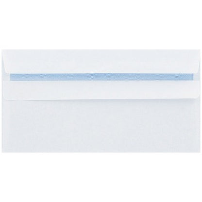 Q-Connect DL Envelopes, Peel and Seal, 100gsm, White, Pack of 500