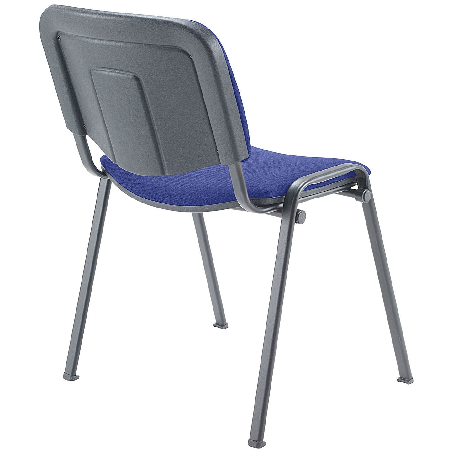 Jemini Ultra Multipurpose Black Frame Stacking Chair, Blue