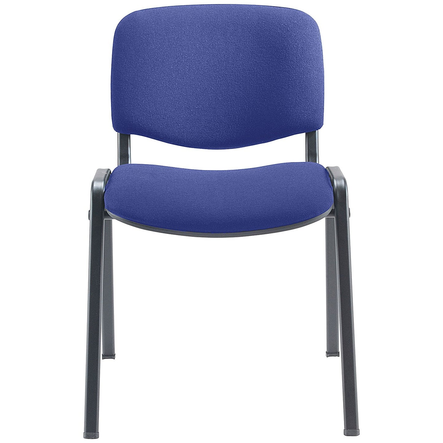 Jemini Ultra Multipurpose Black Frame Stacking Chair, Blue