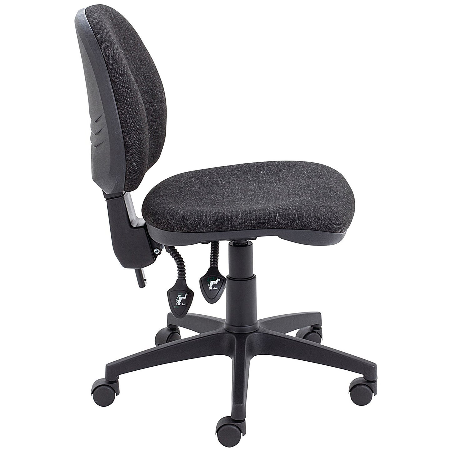 Arista Concept Medium Back Operator Chair, Charcoal