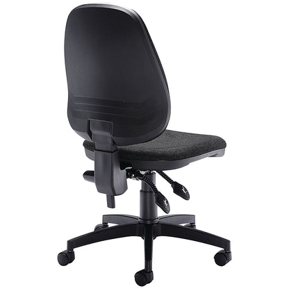 Arista Aire High Back Operator Chair, Charcoal