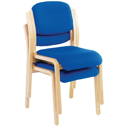 Jemini Wood Frame Chair, Blue Easy2Order : KF03512