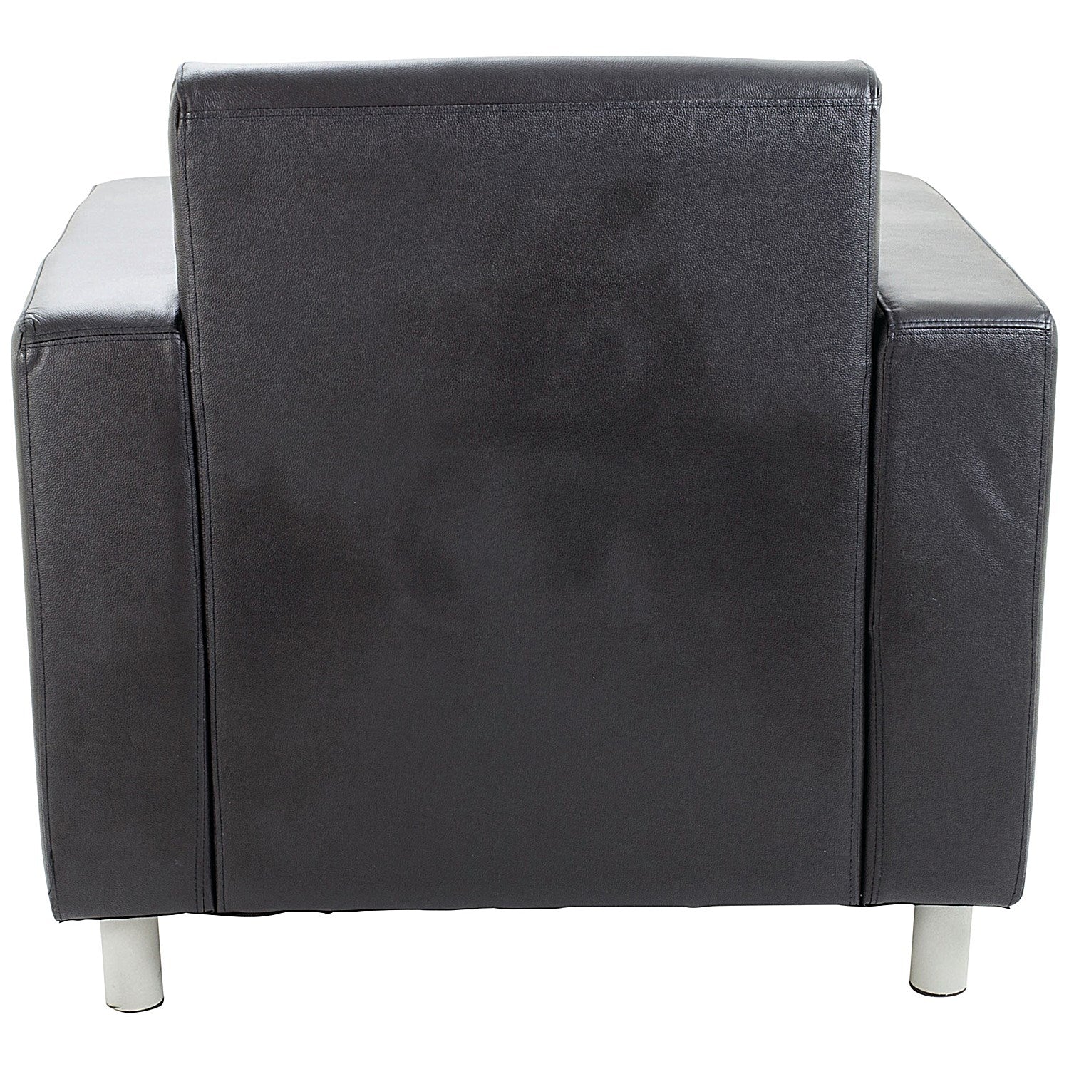Avior Executive Reception Leather Faced Armchair, Black Easy2Order : KF03529