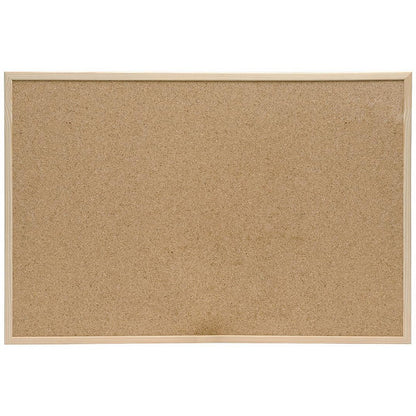 Q-Connect Corkboard, Wooden Frame, W900xH600mm