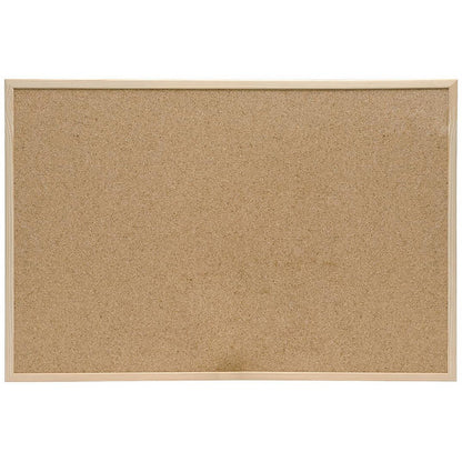 Q-Connect Corkboard, Wooden Frame, W1200xH900mm
