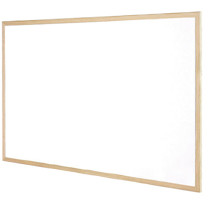Q-Connect Whiteboard, Wooden Frame, 900x600mm