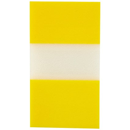 Q-Connect Page Marker, 25 x 45mm, Yellow, Pack of 50