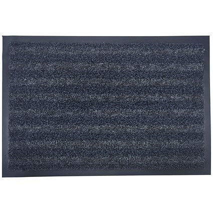 Q-Connect Indoor Door Mat, 600x400mm, Grey