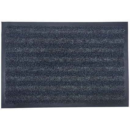 Q-Connect Indoor Door Mat, 900x600mm, Grey