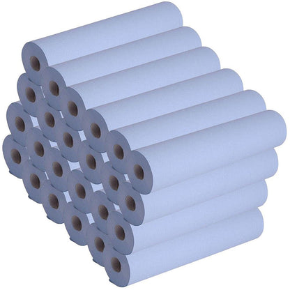 2Work 2-Ply Hygiene Roll, 10 Inch, Blue, Pack of 24