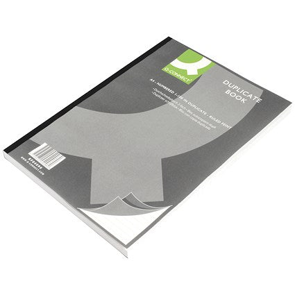 Q-Connect Duplicate Book, Ruled, A4