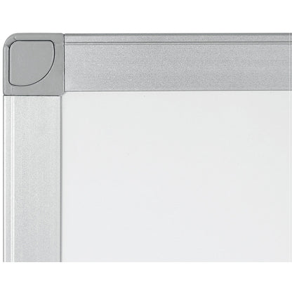 Q-Connect Magnetic Whiteboard, Aluminium Frame, 1800x1200mm