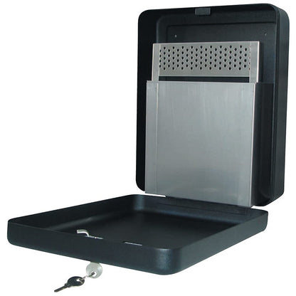 Q-Connect Ash Bin, 2.7 Litre, Black