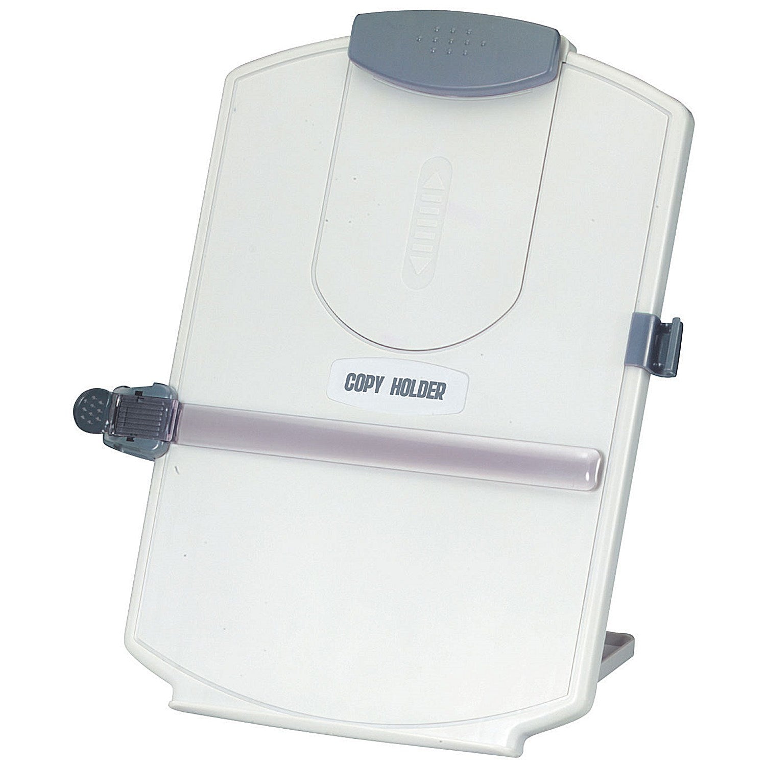 Q-Connect A4 Copyholder with Line Guide, Adjustable Tilt, White Easy2Order : KF04521
