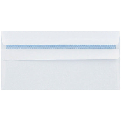 Q-Connect DL Wallet Envelopes, Self Seal, 80gsm, White, Pack of 250