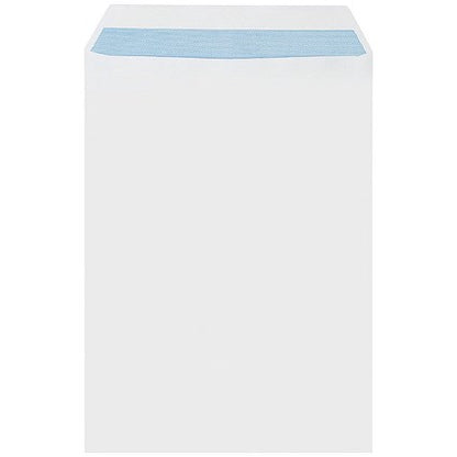 Q-Connect C4 Pocket Envelopes, Self Seal, 90gsm, White, Pack of 75