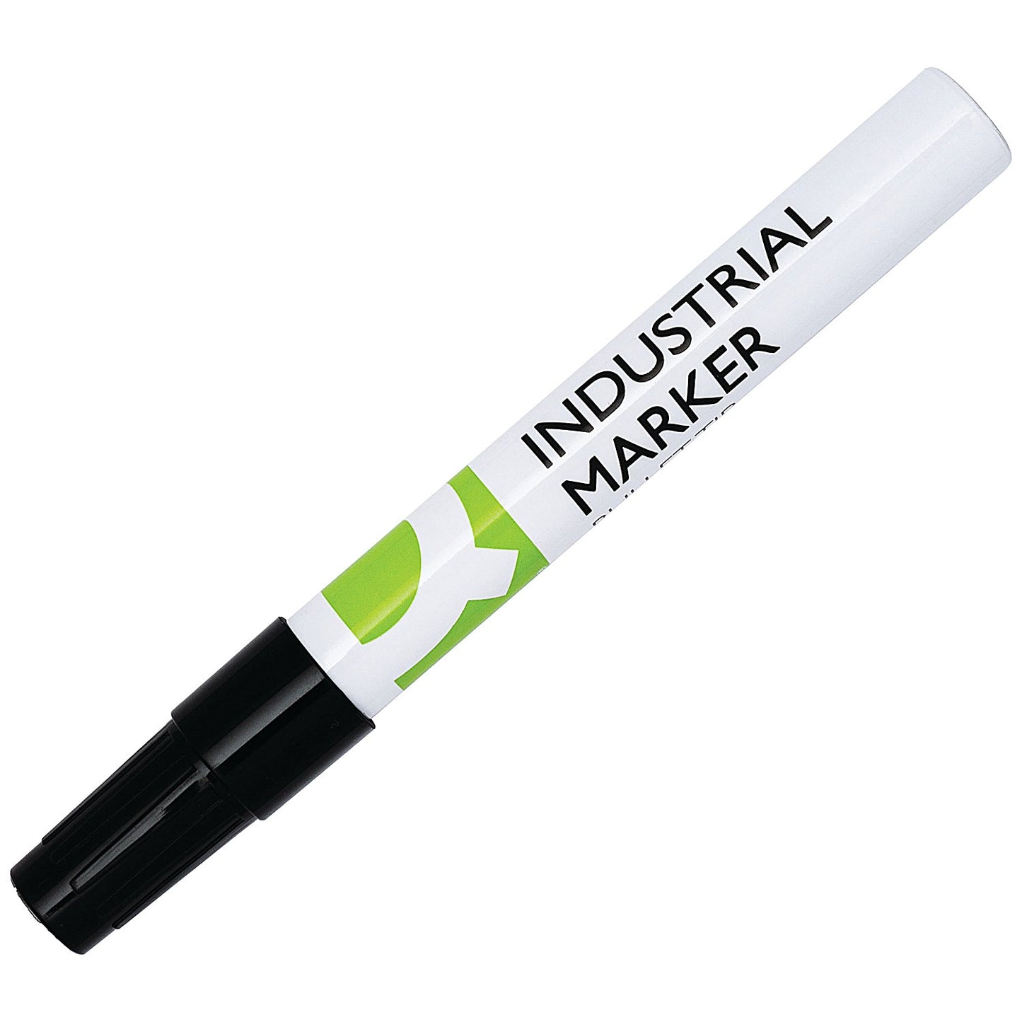 Q-Connect Industrial Marker Bullet Tip Black (Pack of 10)