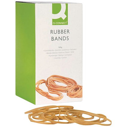 Q-Connect Rubber Bands No.34 101.6 x 3.2mm 500g