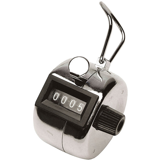 Q-Connect Tally Counter, Chrome Easy2Order : KF10860