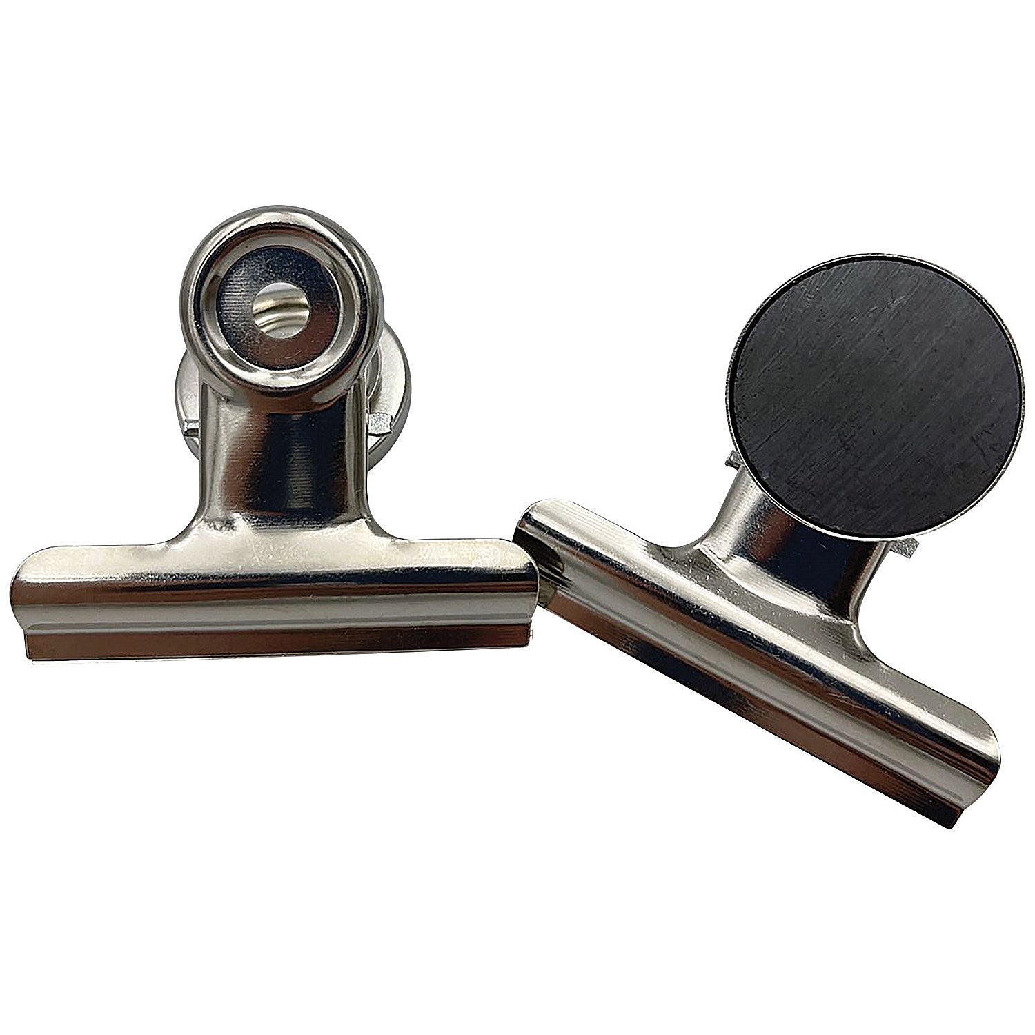Q-Connect Magnetic Grip Clip 50mm Silver (Pack of 3)