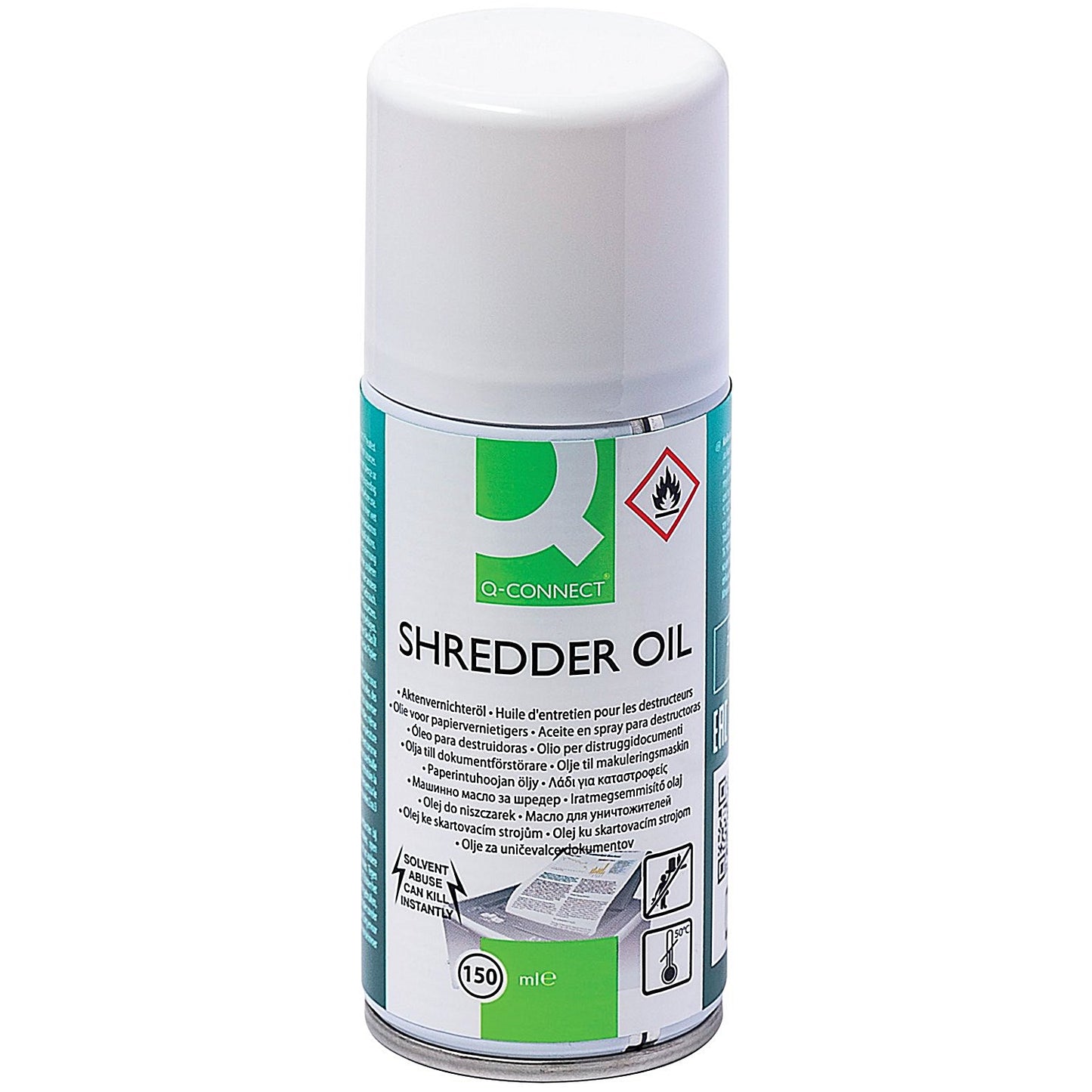 Q-Connect Shredder Oil Aerosol 150ml KF14455