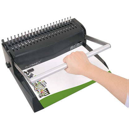 Q-Connect Premium Manual Comb Binding Machine