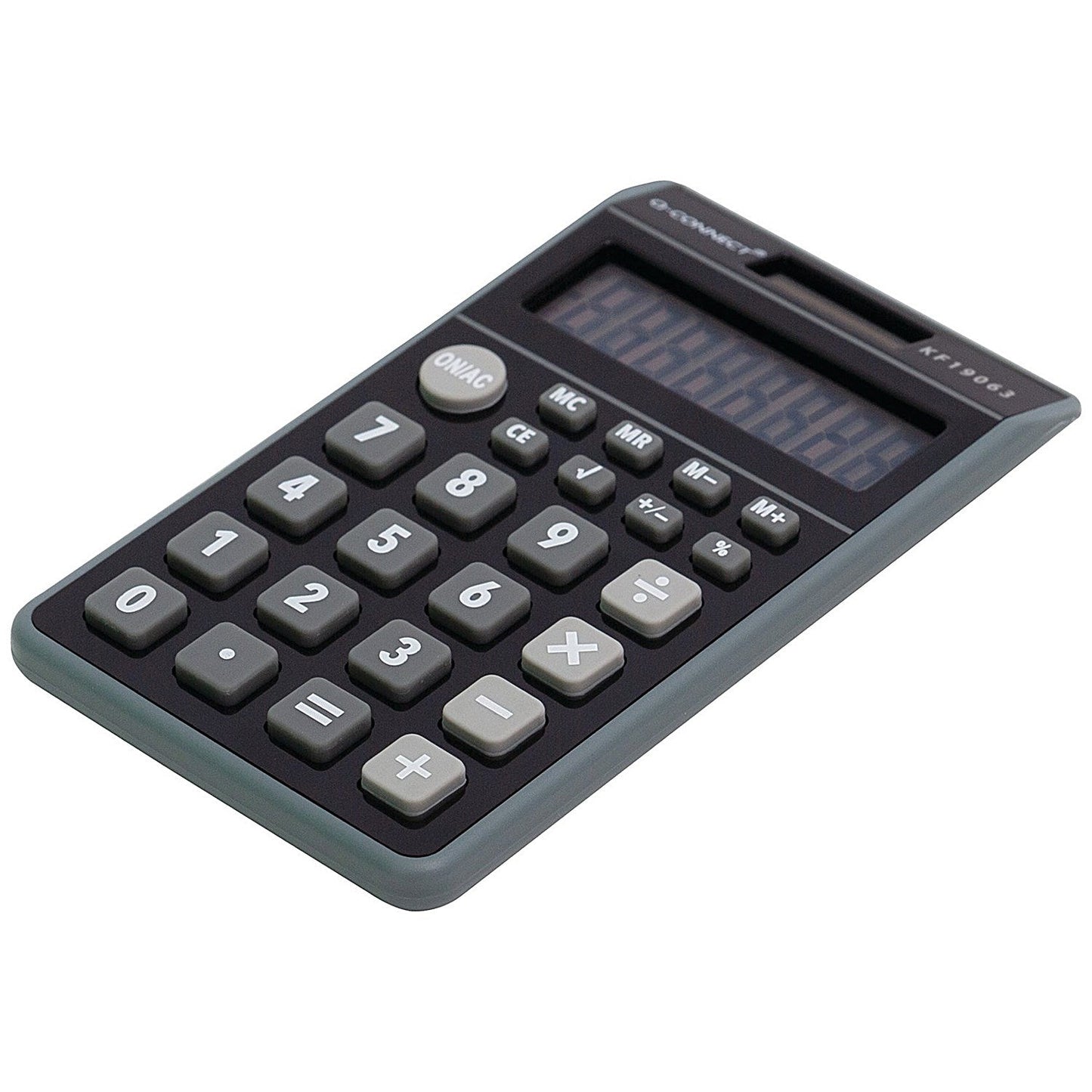 Q-Connect 8 Digit Pocket Calculator, Black