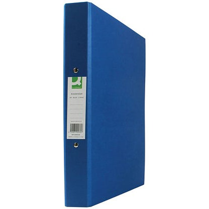Q-Connect Ring Binder, A4, 2 O-Ring, 25mm Capacity, Blue, Pack of 10