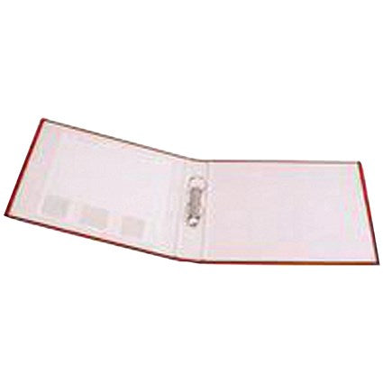 Q-Connect Ring Binder, A4, 2 O-Ring, 25mm Capacity, Red, Pack of 10