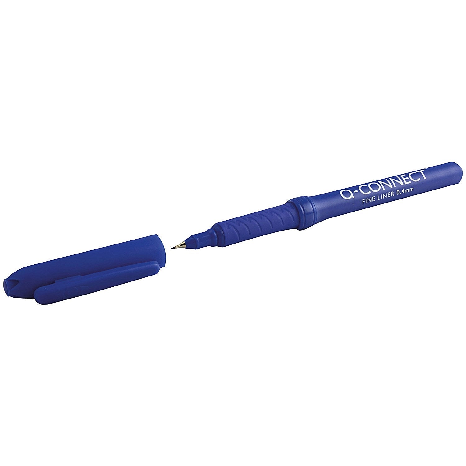 Q-Connect Blue 0.4mm Fineliner Pen (Pack of 10) Easy2Order : KF25008