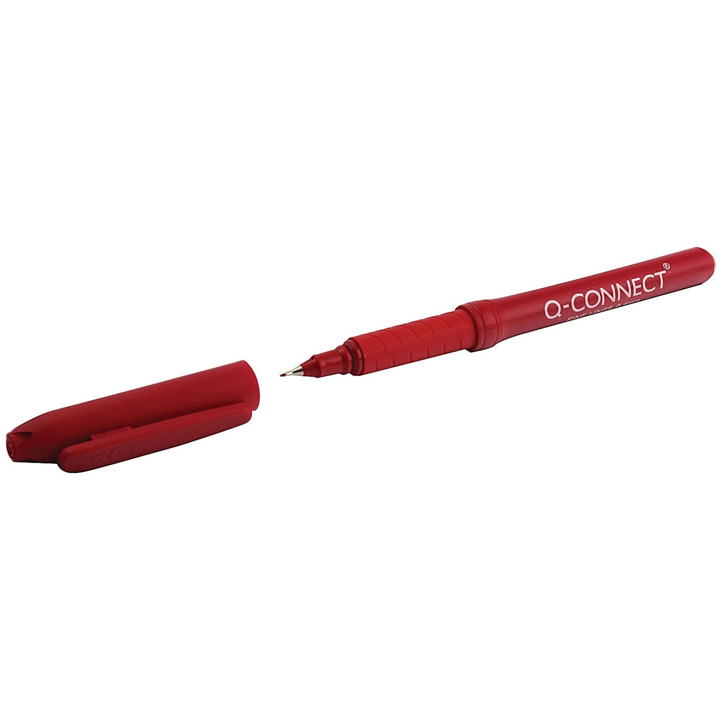 Q-Connect Fineliner Pen 0.4mm Red (Pack of 10) Easy2Order : KF25009